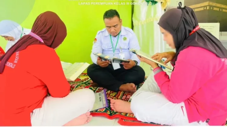 Lapas Perempuan Gorontalo Perkuat Pembinaan Keagamaan Bagi Warga Binaan