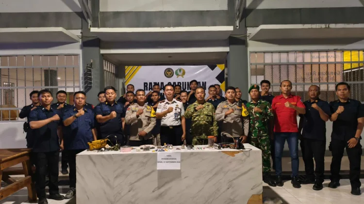 Cegah Gangguan Kamtib, Lapas Pohuwato Gelar Razia Gabungan