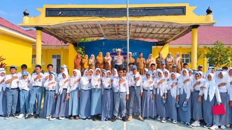 Kasat Lantas Polres Pohuwato Ajak Pelajar Jadi Pelopor Keselamatan