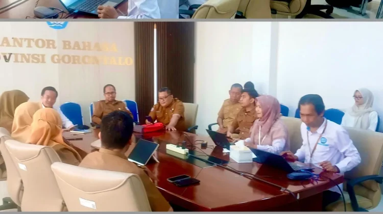 Biro Pemkesra dan Kantor Bahasa Teken MoU Pengembangan Bahasa Daerah