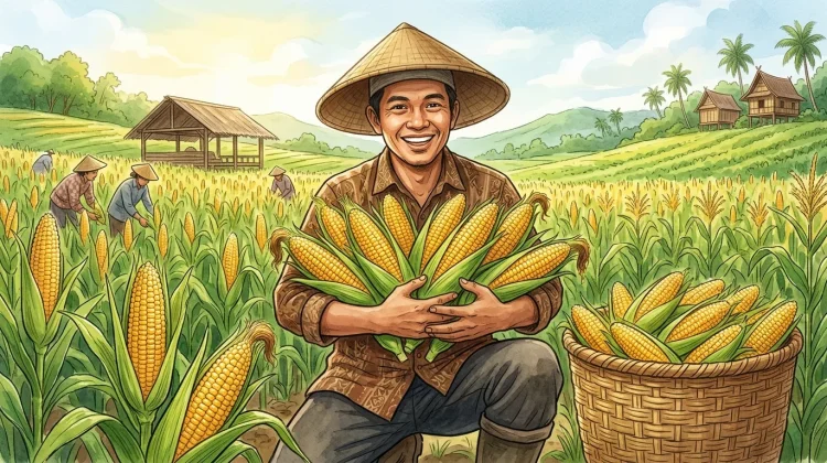 Petani Gorontalo Rasakan Hasil Jagung Pioneer P-27 Capai 9 Ton
