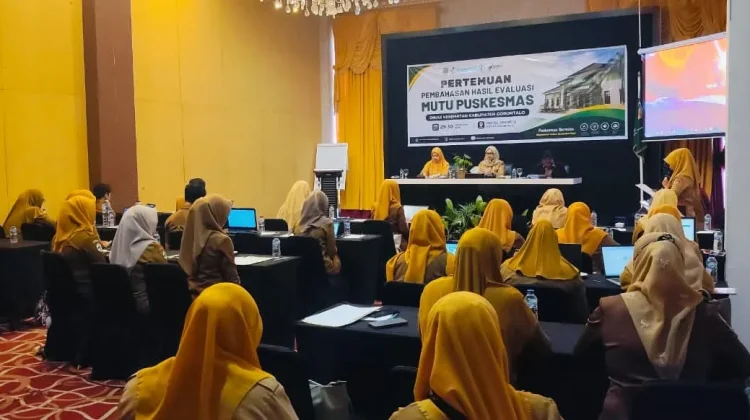 Tingkatkan Pelayanan, Dinkes Kabgor Evaluasi Mutu Pelayanan Puskesmas