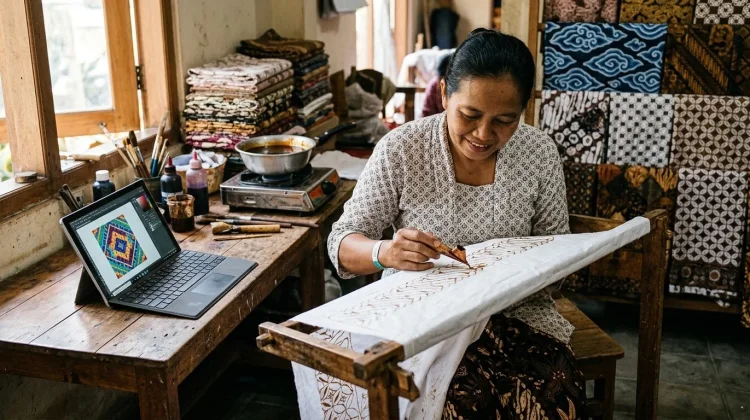 Batik di Era Digital, ketika Motif Tradisional Menemukan Pasar Baru