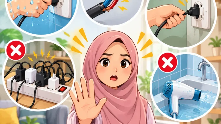Stop Lakukan Ini! Kebiasaan Sepele yang Bisa Bikin Kesetrum