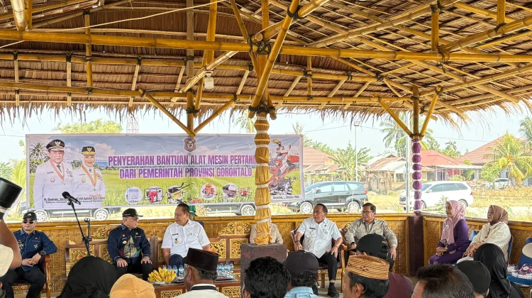 Pemprov Gorontalo Salurkan 487 Unit Alsintan Senilai Rp3,18 Miliar