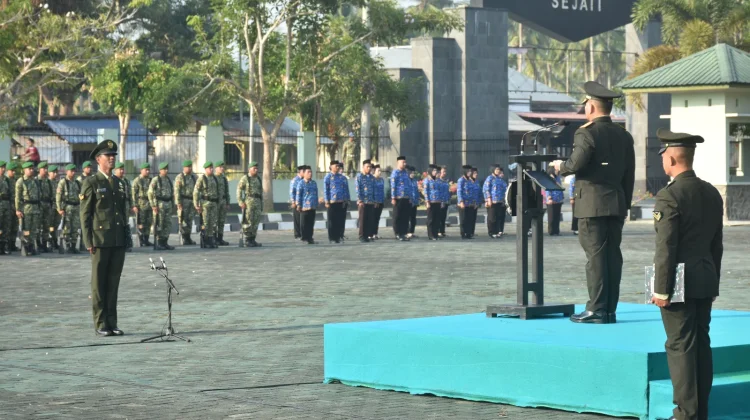 Korem 133/NW Gelar Upacara Hari Kesaktian Pancasila