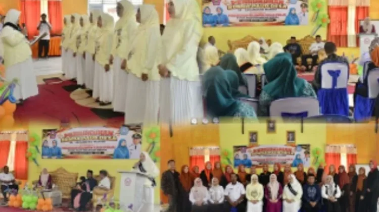 Bunda PAUD Desa dan Pokja Kecamatan Marisa Dikukuhkan