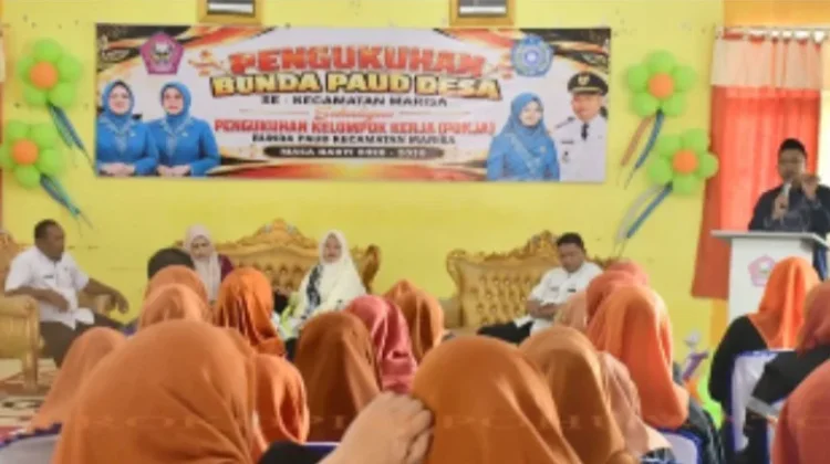 Pengukuhan Bunda PAUD Marisa, Camat Tekankan Fondasi Bangsa