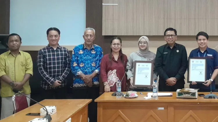 Dinas Peternakan dan Perkebunan Serahkan Sertifikat NKV