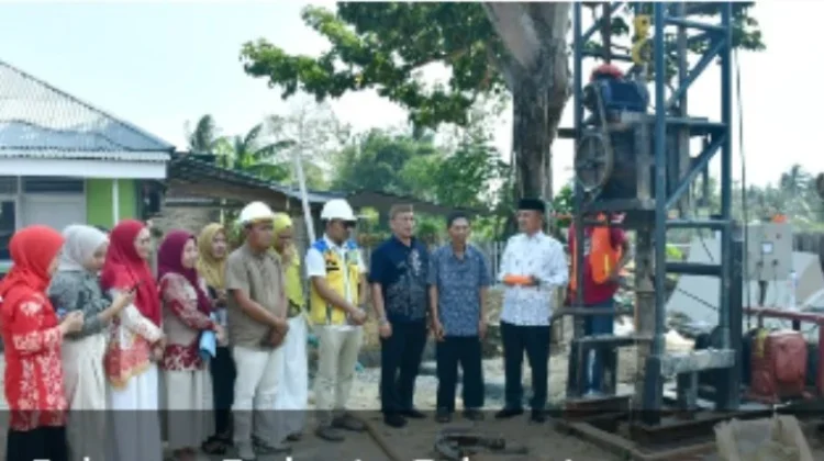 Pemda Pohuwato Mulai Bangun Sumur Air Tanah dalam di Marisa