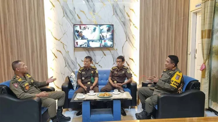 Satpol PP Gorontalo dan Kejati Bahas Pembentukan Aslinmas
