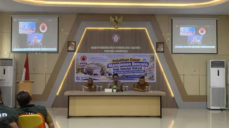 BNPB Dorong Pengajar Sekolah Rakyat Gorontalo Jadi Pelopor Edukasi Kebencanaan