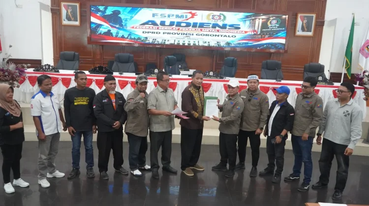 DPRD Provinsi Gorontalo Siap Teruskan dan Kawal Aspirasi FSPMI ke DPR RI