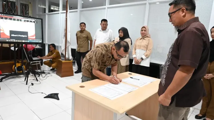 RestruBadan Penghubung Gorontalo Laksanakan Sertijab Pegawai