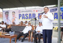 Di Pasar Murah, Gubernur Ajak Warga Sambut Ramadan dengan Hati Bersih