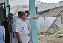 Wali Kota Adhan Tinjau Renovasi Masjid Al Adha XI