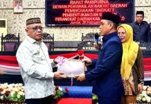 Kurangi Jumlah OPD, Sofyan Serahkan Draft Usulan Perubahan Perda ke DPRD