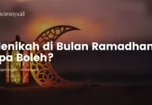 Mitos Menikah di Bulan Ramadhan Terbantahkan