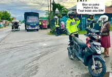 Polres Gorontalo Kota Intensifkan Patroli, Helm Jadi Sorotan