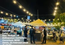 Patroli Malam di Taman Telaga, Polisi Kedepankan Dialog Humanis