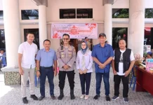 Peringati HPN ke-80, Kabid Humas Polda Gorontalo Hadiri Donor Darah Kemanusiaan