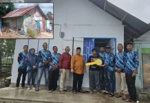 Inovasi Bedah Rumah Ala Dinsos Dukcapil dan Tagana Gorontalo