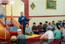 Tim II Safari Ramadan Pohuwato Tarawih di Randangan