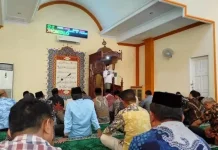 Khutbah Jumat Kadinkes P2KB Paparkan Konsep Taqwa Berbasis Ilmiah