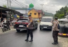 Polsek Kota Selatan Patroli Takjil Sore Hari, Cegah Macet dan Kriminalitas