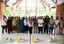Wagub Kawal Penyaluran BLP3G di Wilayah Barat Gorontalo