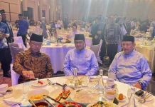 Gubernur Gusnar – Sekjen Gerindra Sugiono Bertemu
