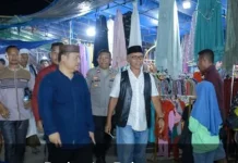 Wabup Pohuwato Buka Bazar Ramadan dan Pasar Senggol di Marisa