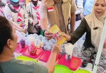 BBPOM Gorontalo Uji Takjil di Menara Limboto, Hasilnya Aman