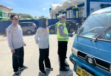 Puluhan Kendaraan di Terminal Limboto Jalani Rampcheck
