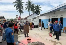 Pegawai SPPG Polres Pohuwato Dilatih Gunakan APAR Antisipasi Kebakaran