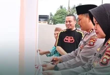 Hanya Butuh 2 Bulan, Iptu Puspa Anggita Sanjaya Bangun Mushola Polsek Suwawa