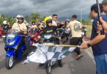Wagub Gorontalo Lepas NYoride Jilid 6, Kampanyekan Tertib Berlalu Lintas