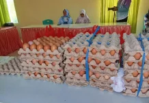 Kemenag Kota Gorontalo Berikan Makanan Bergizi untuk Cegah Stunting