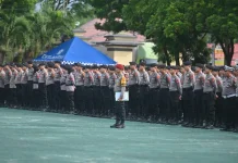 Kapolda Gorontalo Instruksikan Personel Sosialisasi Layanan Call Center 110