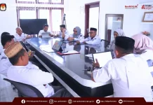 KPU Pohuwato Evaluasi Program dan Serapan Anggaran Triwulan Berjalan