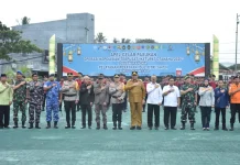 Ketua DPRD Gorontalo Hadiri Apel Gelar Pasukan Operasi Ketupat Otanaha 2026