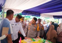 Polda Gorontalo dan Polresta Gorontalo Kota Gelar Pangan Murah Serentak