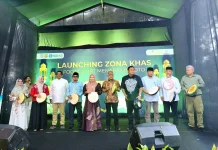 Foodcourt Limboto Ditetapkan Sebagai Kawasan Zona Kuliner Halal, Aman dan Sehat