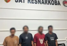Polres Pohuwato Ungkap Jaringan  Narkotika Sabu di Area Tambang Marisa
