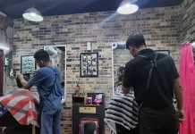 Barbershop Ramai Diserbu jelang Lebaran