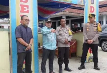 Bupati dan Kapolres Tinjau Pospam Idulfitri di Boliyohuto