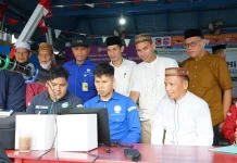 Kakankemenag Kabgor Ikuti Rukyatul Hilal di Pantai Botubarani