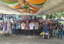 Gebyar Ketupat Nusantara Meriah di  Perbatasan Pauwo dan Tumbihe