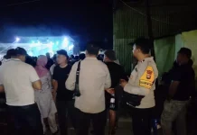 Pengamanan Semarak Ketupat di Pohuwato Timur, Jaga Tradisi Tetap Kondusif