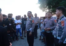 Polres Boalemo Tindak Balap Liar di Pantai Bolihutuo